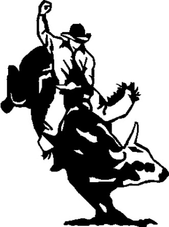 331x445 Bull Riding Drawings