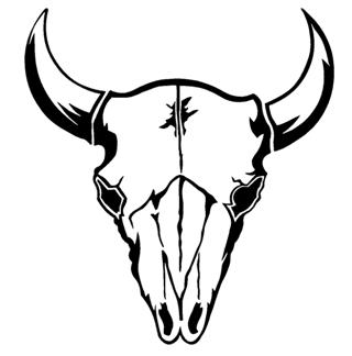 Bull Skull Drawing at GetDrawings | Free download