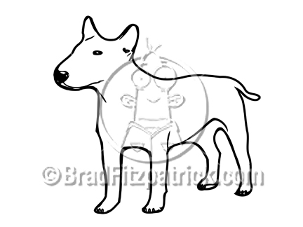 432x324 Pit Bull Terrier Clip Art Royalty Free Bull Terrier Clip Art