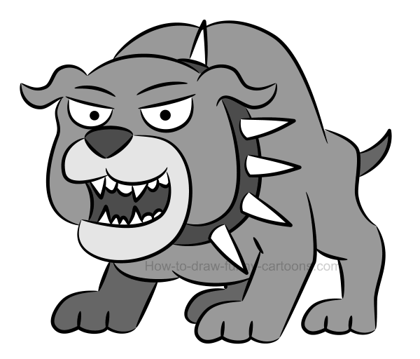 600x512 To Create An Illustration Of A Bulldog