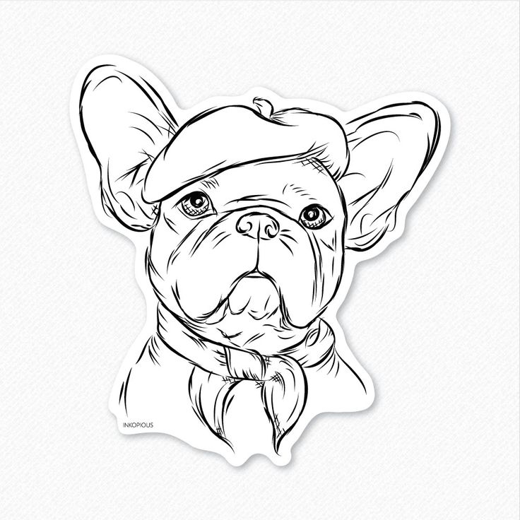 736x736 Pictures French Bulldog Drawing,