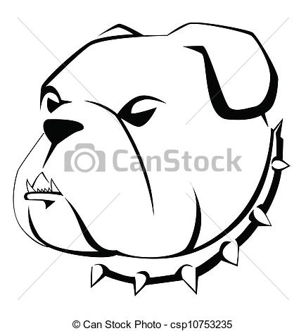 435x470 Bulldog Vectors