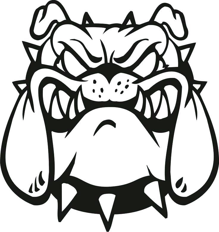 736x777 Georgia Bulldogs Coloring Pages New French Bulldog Coloring Pages