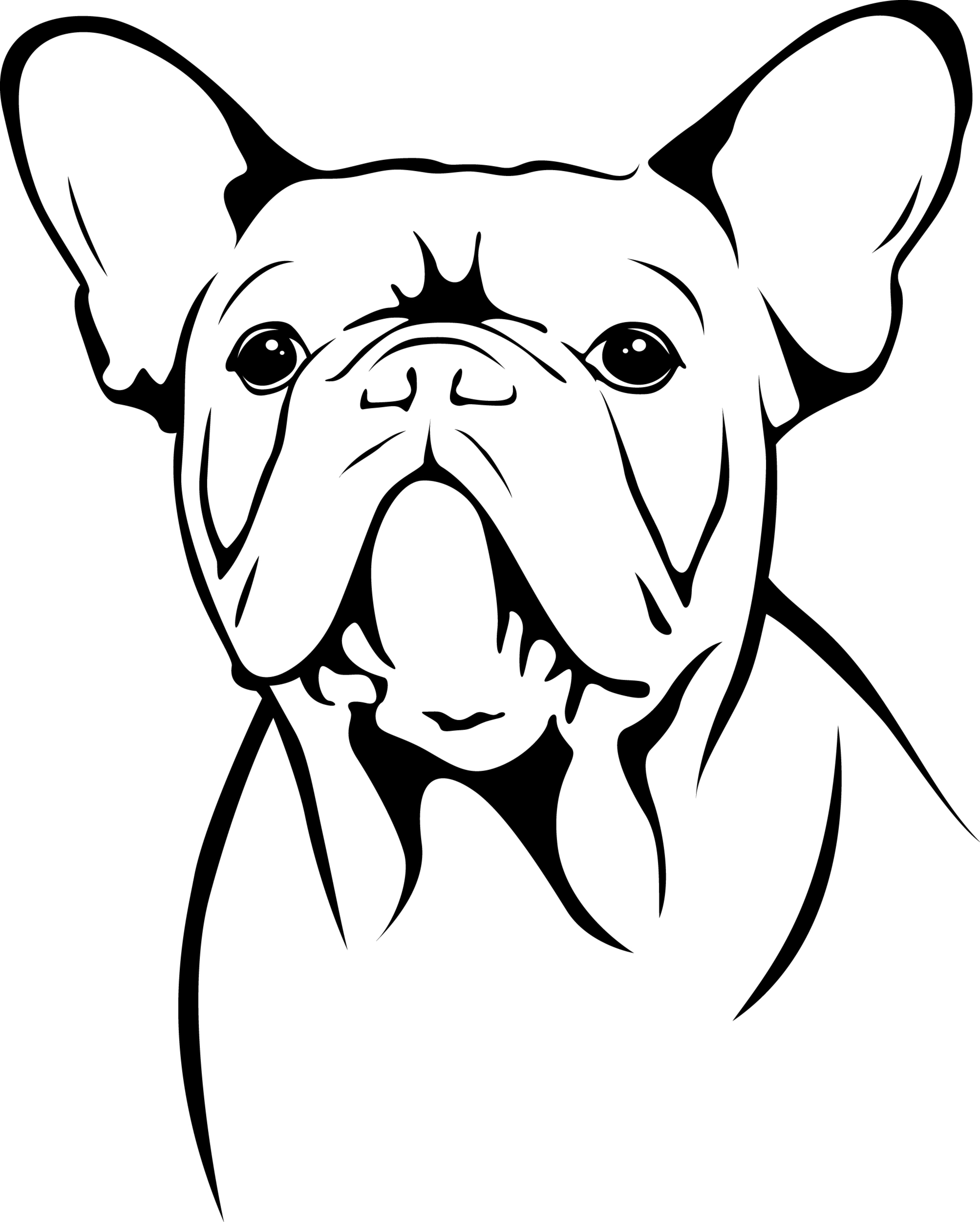 3469x4324 7 Pics Of French Bulldog Coloring Pages
