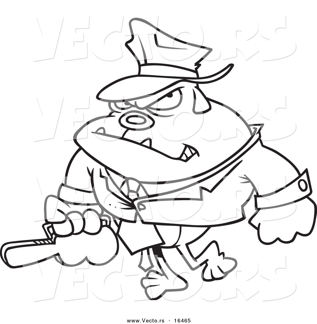 1024x1044 Vector Of A Cartoon Gangster Bulldog Carrying A Violin Case