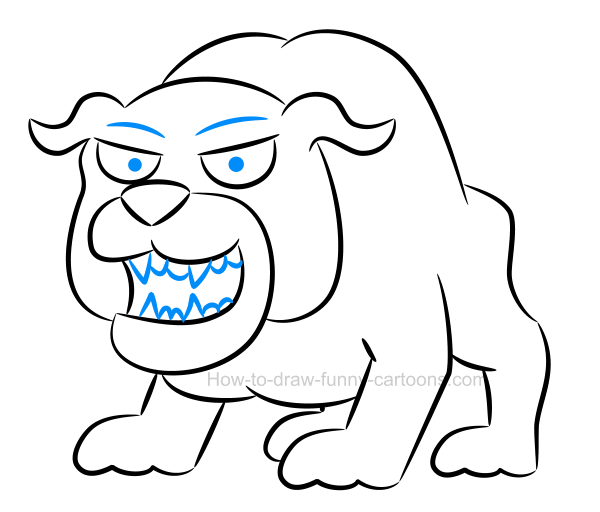 600x512 To Create An Illustration Of A Bulldog