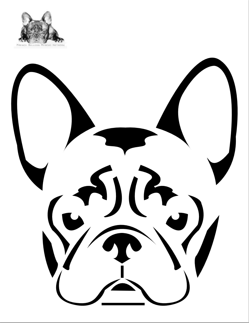 816x1058 Images French Bulldog Face Drawing