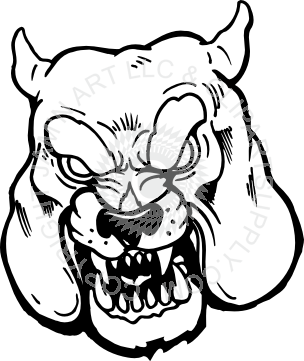 304x361 Bulldog Head Image