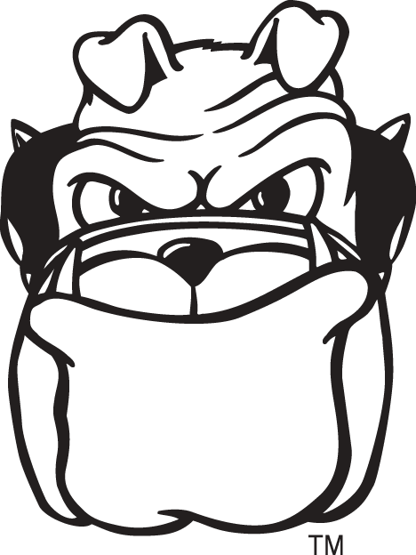 468x624 Georgia Bulldogs Mascot Logo (1997)