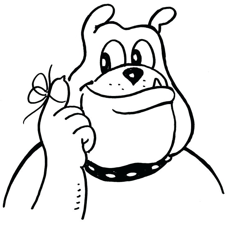 736x722 Georgia Bulldogs Coloring Pages Save The Date Coloring Sheet