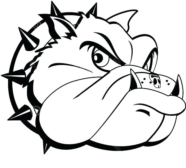 600x540 Georgia Bulldogs Coloring Pages New French Bulldog Coloring Pages
