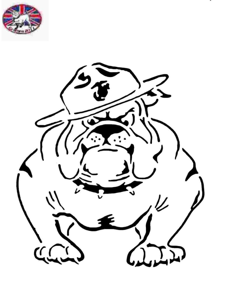 960x1200 Marine Bulldog Clipart