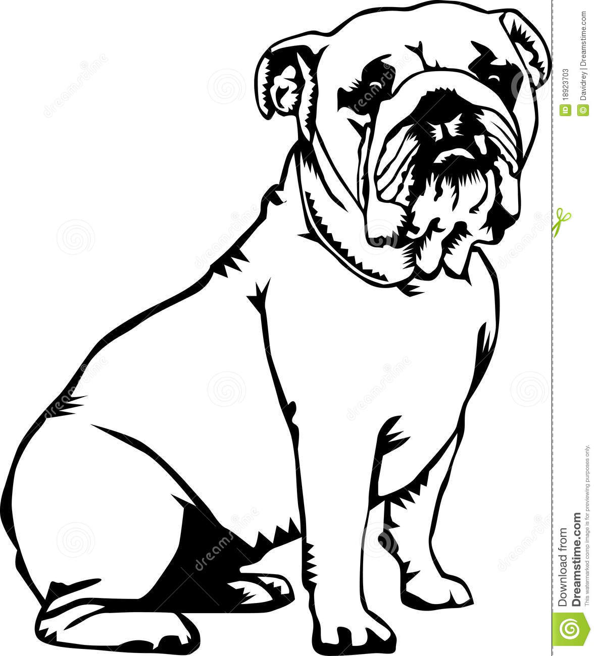1182x1300 Bulldog Clipart Black And White