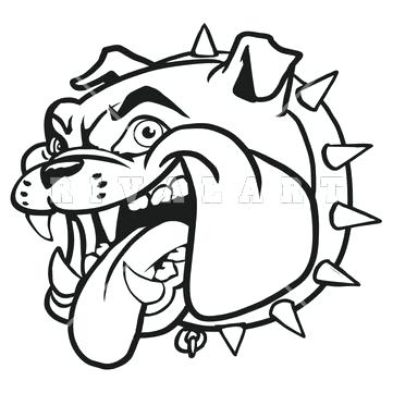 361x361 Bulldog Mascot Clipart Bulldog Drawings Mascot Car Pictures