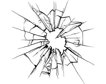 340x270 Bullet Hole Svg Etsy