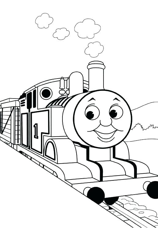 516x743 Coloring Page Of A Train The Train Color Page Coloring Pages How
