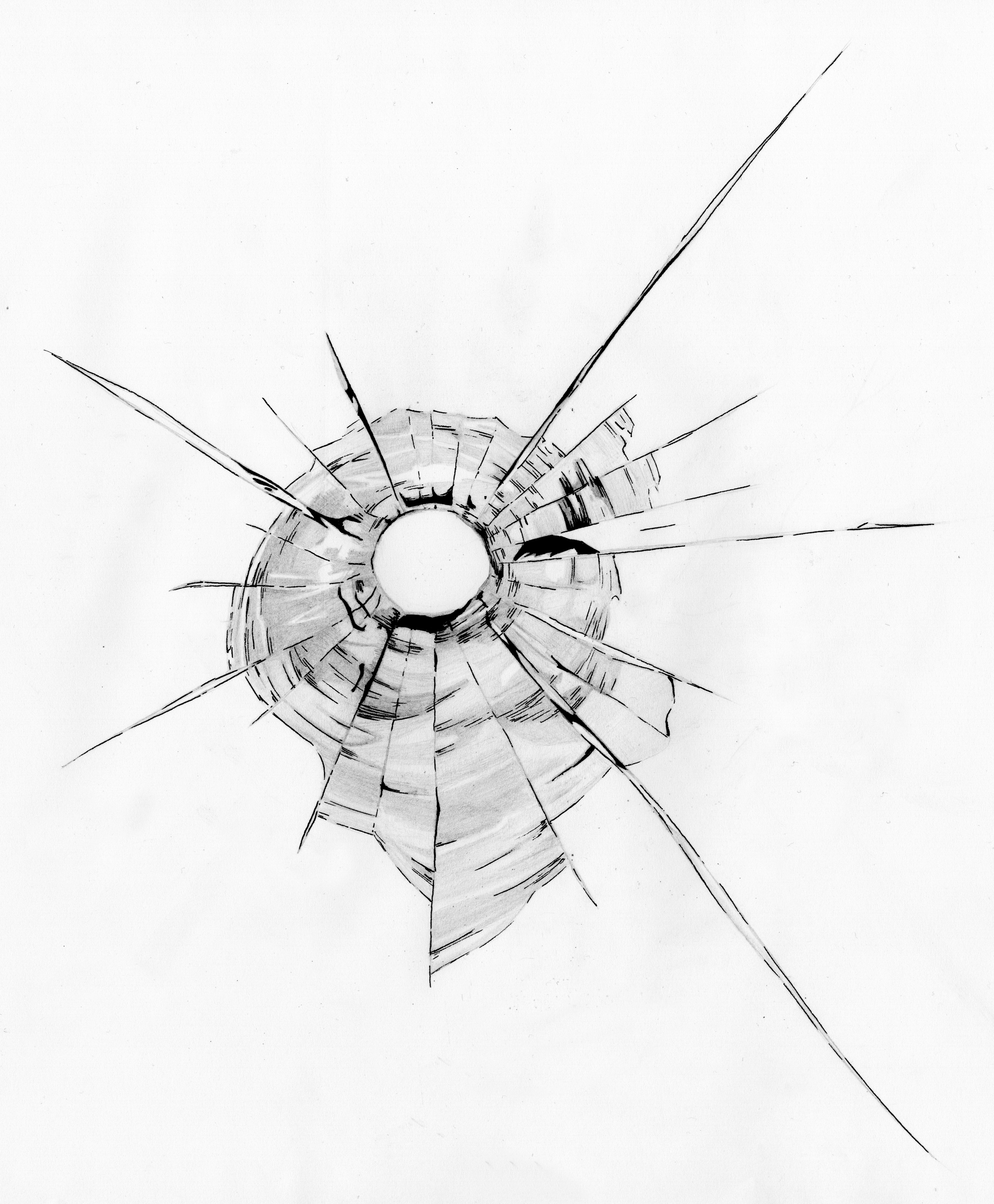 2761x3344 Bullets And Bullet Holes Artwork Of Alex Stephen