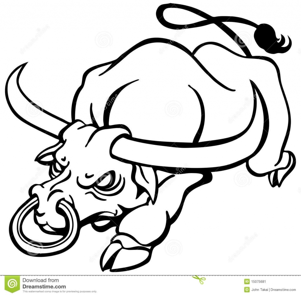 1024x1006 Drawings Of Bulls Angry Bull Stock Photos Images Amp Pictures 1768
