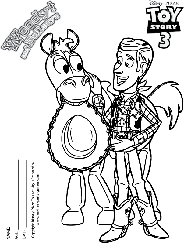 604x800 Bullseye Coloring Pages