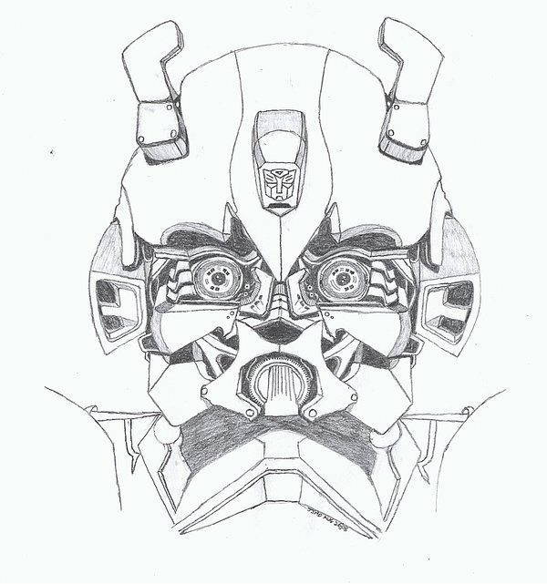 600x641 Transformers Bumblebee By Letohatchee