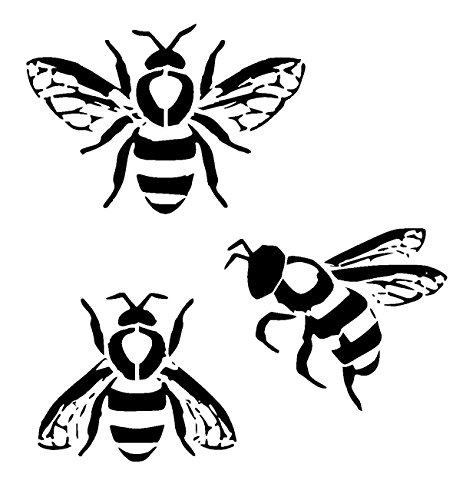 476x500 Bumble Bee Stencil. Choose Size And Thickness. Amazon.co.uk Handmade