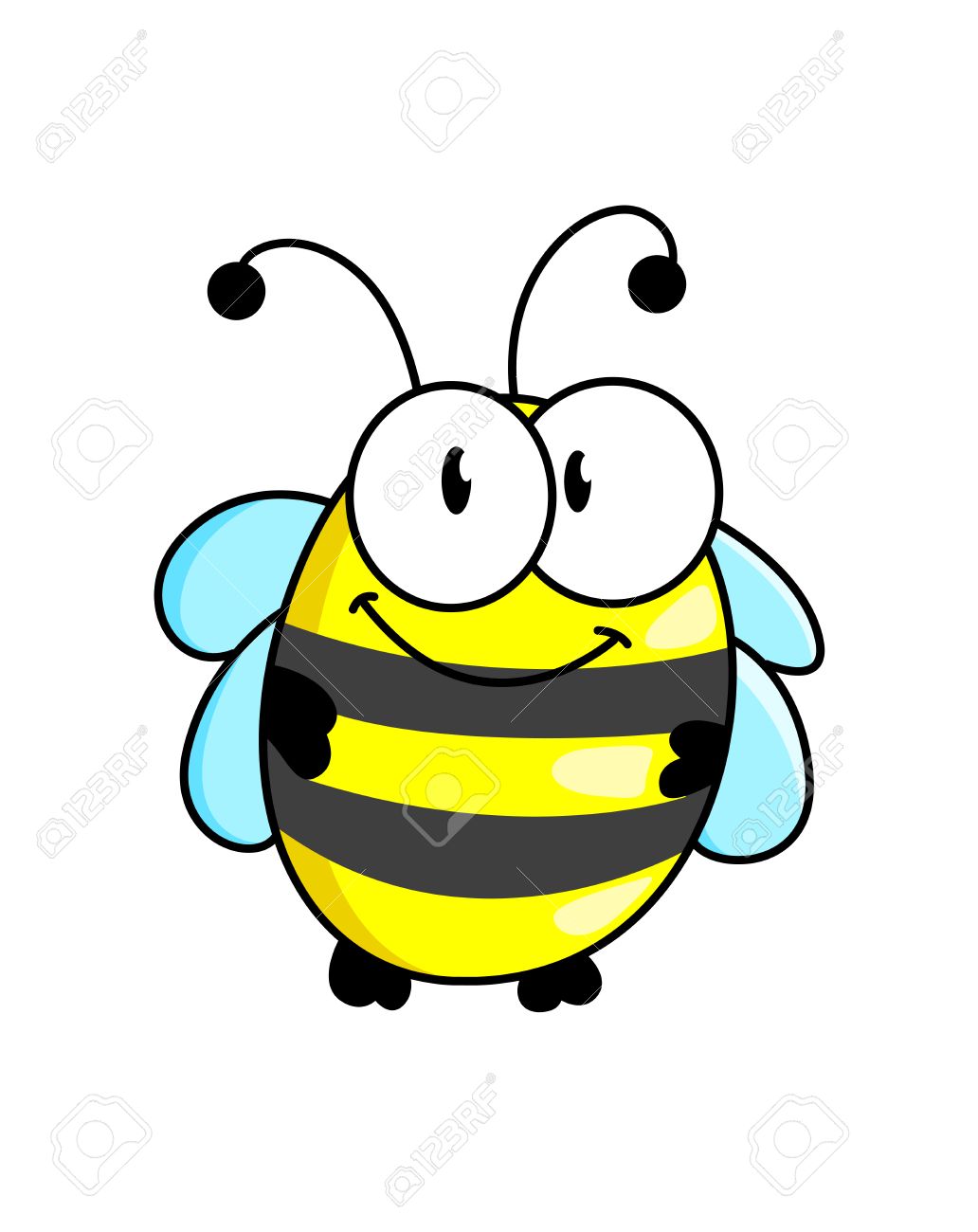 1032x1300 Happy Cartoon Bumble Bees Cool Inspiring Ideas