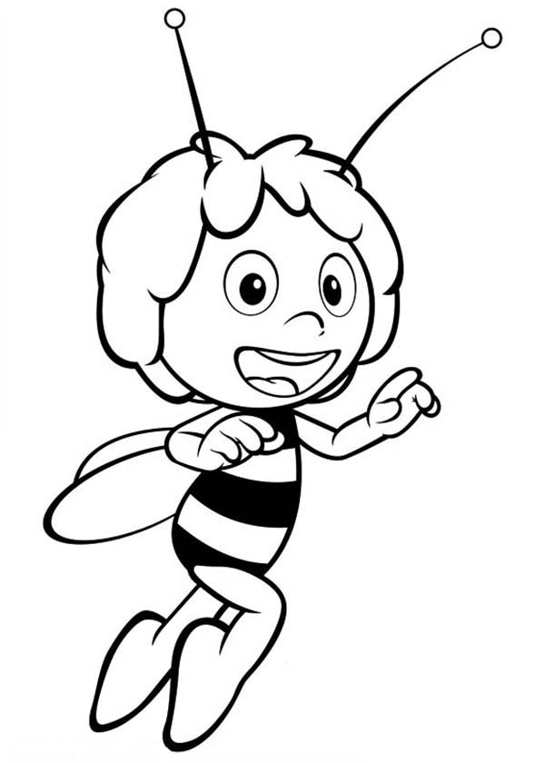 600x840 Coloring Pages Fascinating Coloring Pages Draw A Bee Drawn