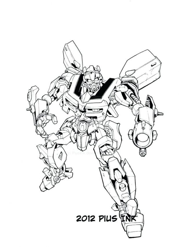 618x851 Download Coloring Pages Robot Print Page Cute Transformers Sheet