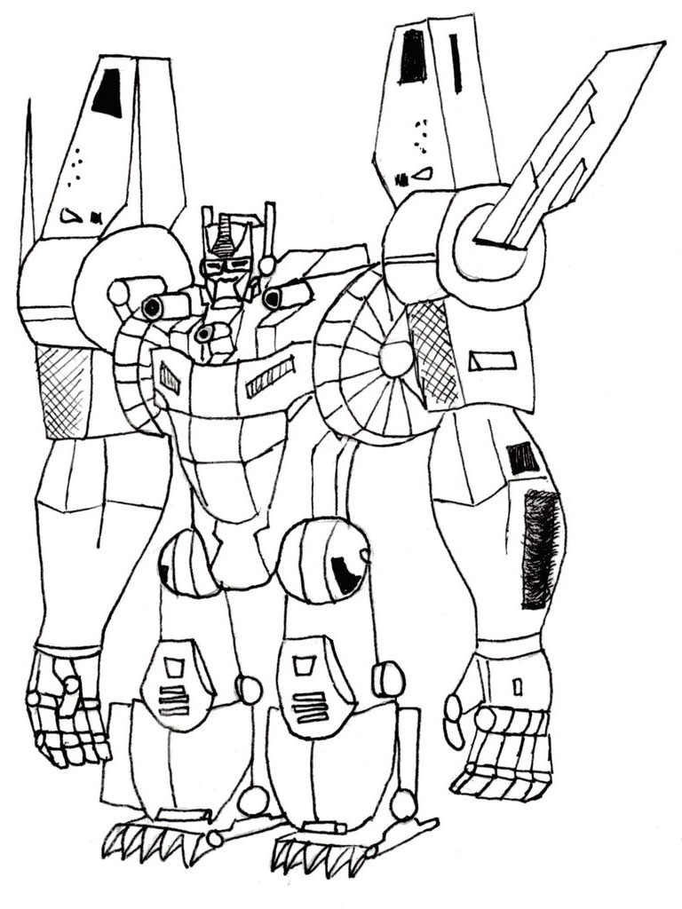 768x1024 Free Printable Transformers Coloring Pages For Kids