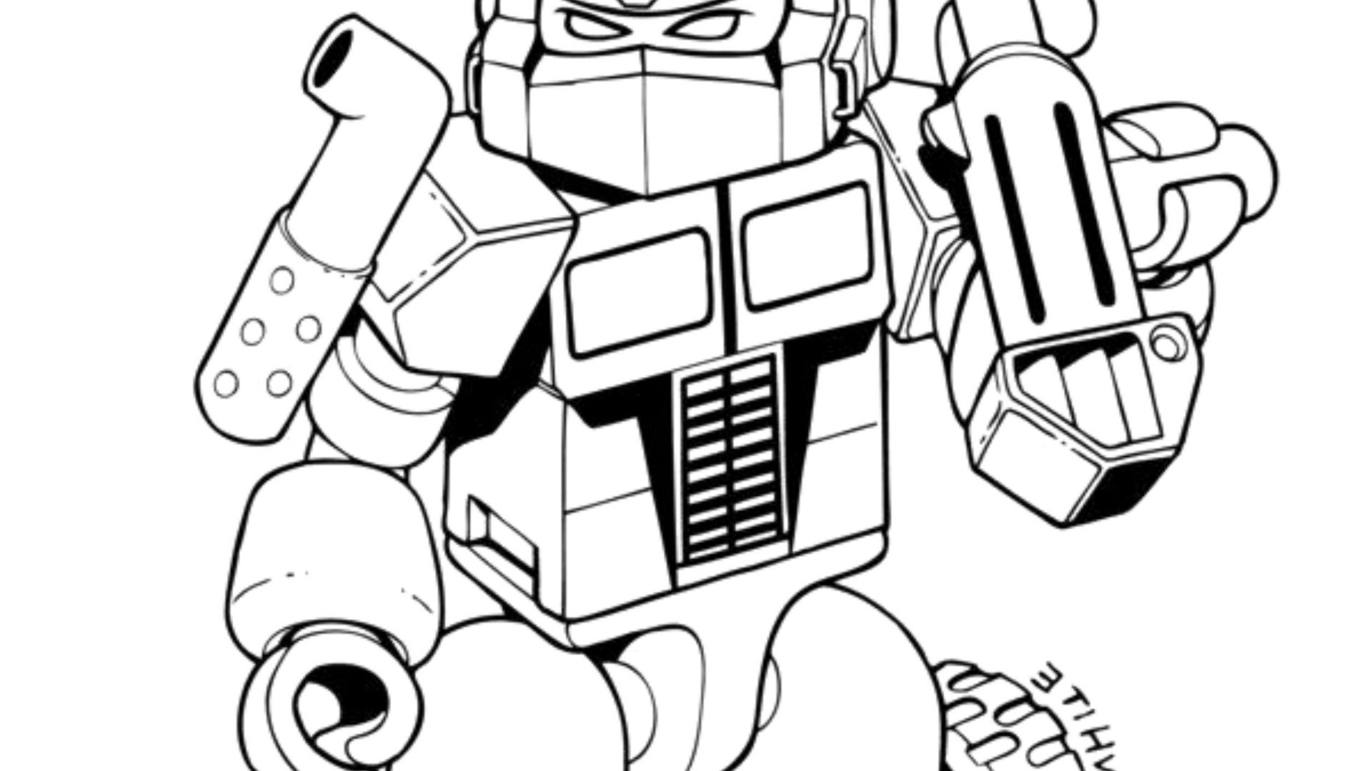 1920x1080 Print Download Inviting Kids To Do The Transformers Coloring Pages
