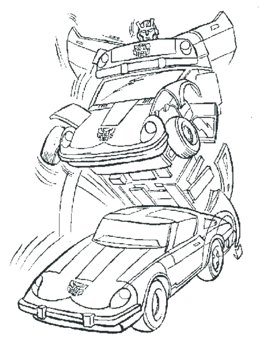 863x1151 Coloring Bumble Bee Transformer Coloring Page