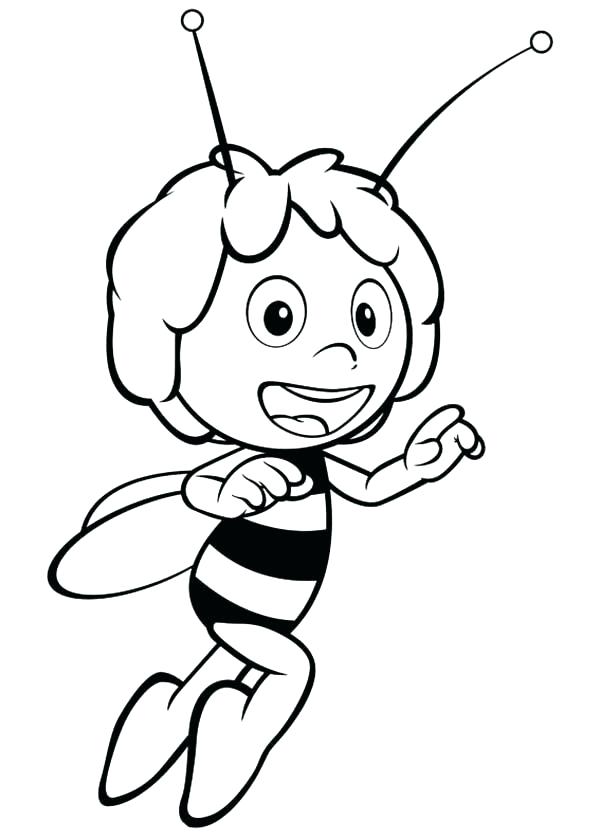 600x840 Coloring Page Bee Fancy Bumble Bee Coloring Page On Coloring Pages