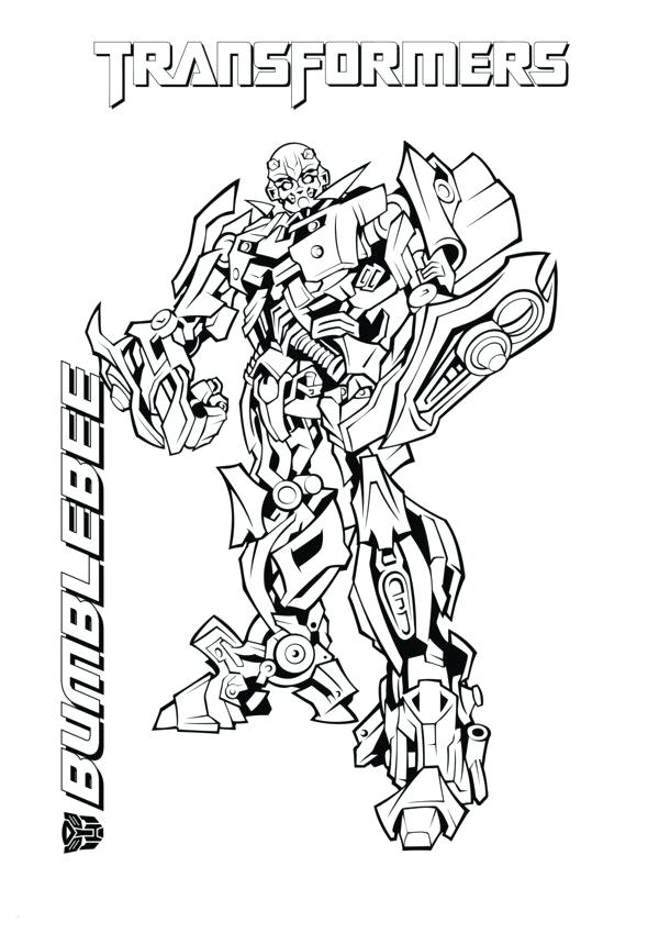 600x849 Bumblebee Transformer Coloring Pages Amazing Bumblebee