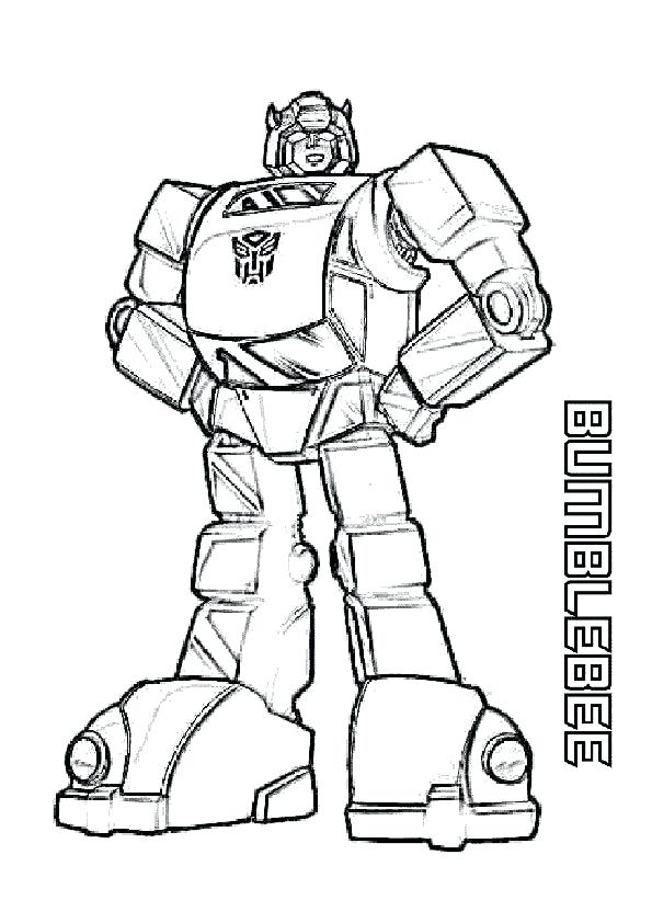 595x842 Bumblebee Transformer Coloring Pages Amazing Bumblebee