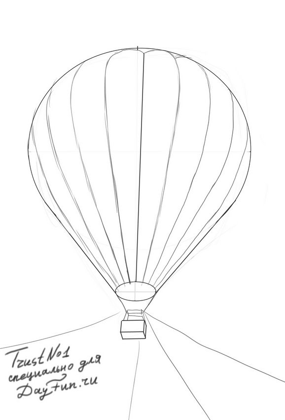 578x850 How To Draw Balloons Step By Step