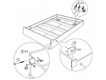 370x278 Murphy Bed Installation Instructions For Diy Hideaway Wall