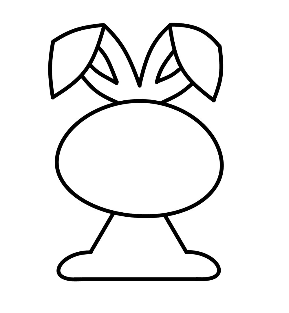 998x1082 How To Draw Cartoons Easter Bunny