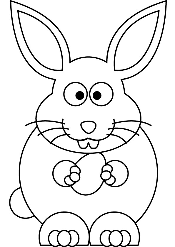 Bunny Drawing For Kids at GetDrawings | Free download