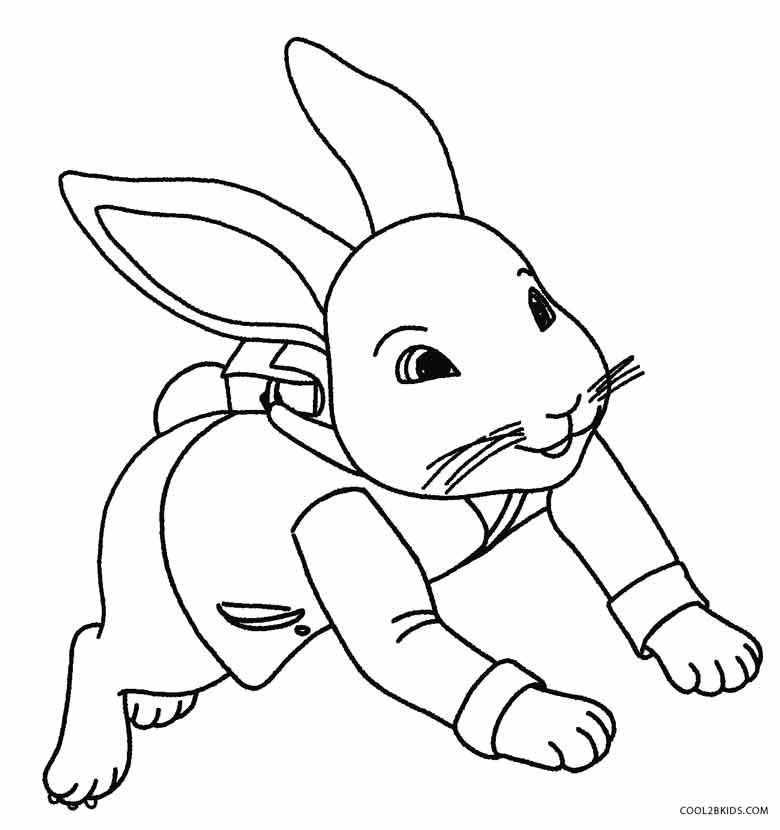 780x830 Printable Rabbit Coloring Pages For Kids Cool2bkids