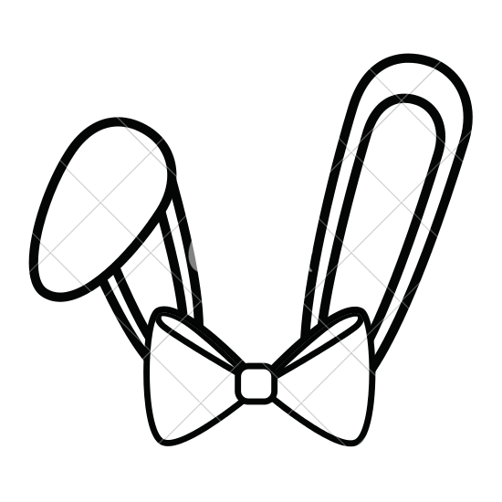 Download Bunny Ears Drawing at GetDrawings.com | Free for personal ...