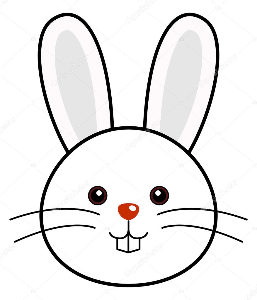 877x1023 Cute Rabbit Vector Stock Vector Leremy