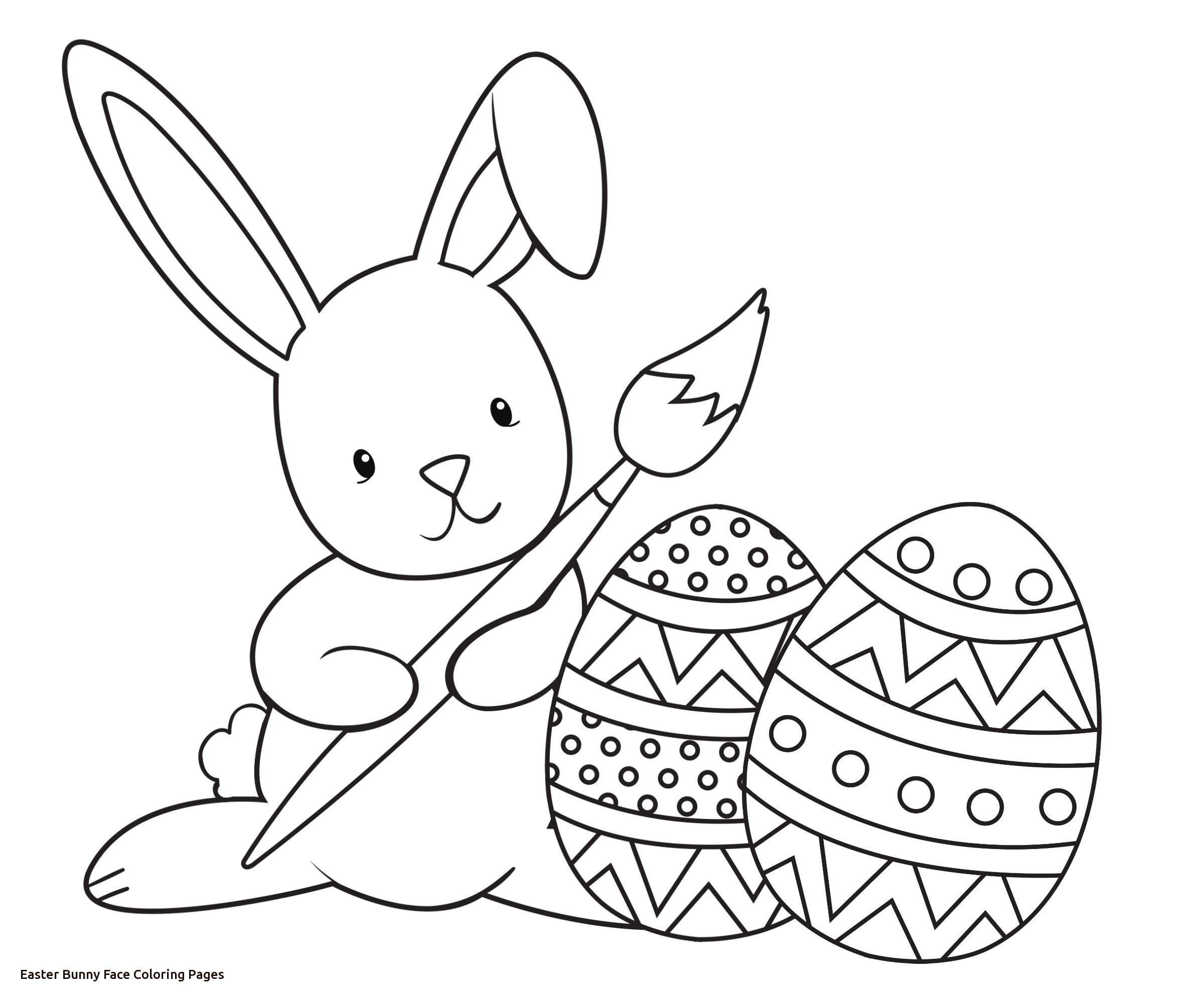 2400x2000 Coloring Book Easter Bunny Color Image Gallery Website Of Face