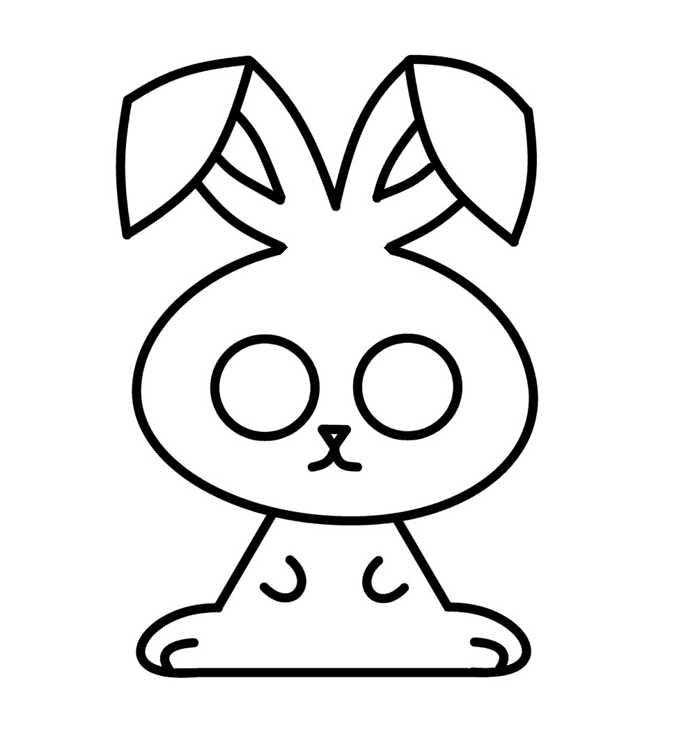 998x1082 How To Draw Cartoons Easter Bunny