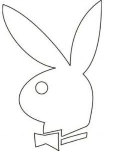 400x500 Playboy Bunny Head Template Play Boy Playboy Bunny
