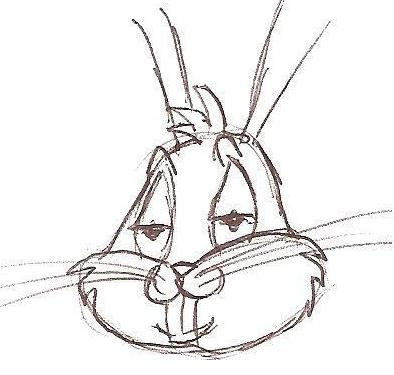 394x375 Bugs Bunny Head 2 By Kosmickrab