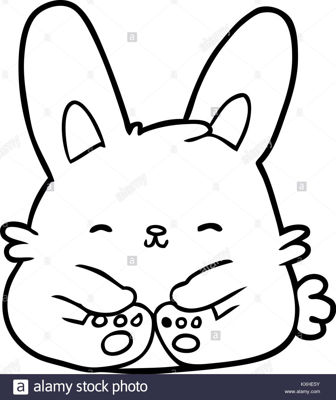1167x1390 Bunny Drawing Stock Photos Amp Bunny Drawing Stock Images