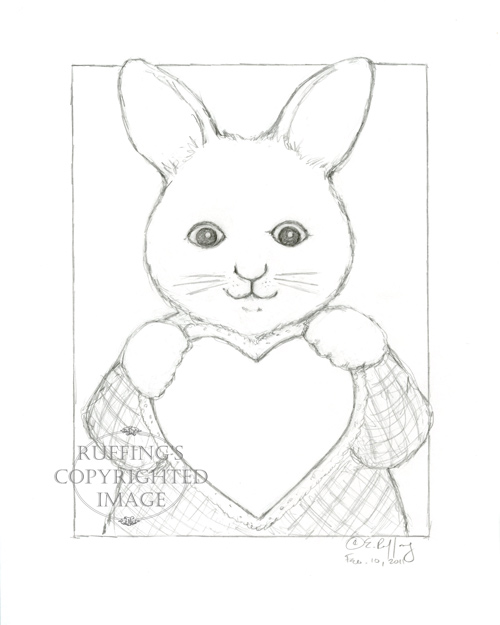 500x625 Valentine's Day Slugs, A Bunny Sketch, And A Workshop Elizabeth