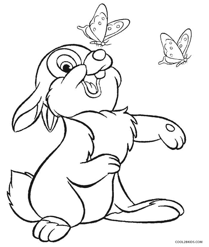 700x829 Printable Rabbit Coloring Pages For Kids Cool2bkids