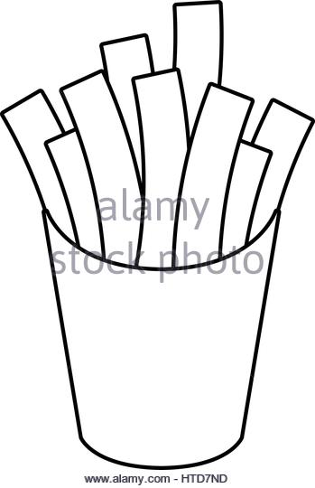 349x540 Burger And Fries Black And White Stock Photos Amp Images