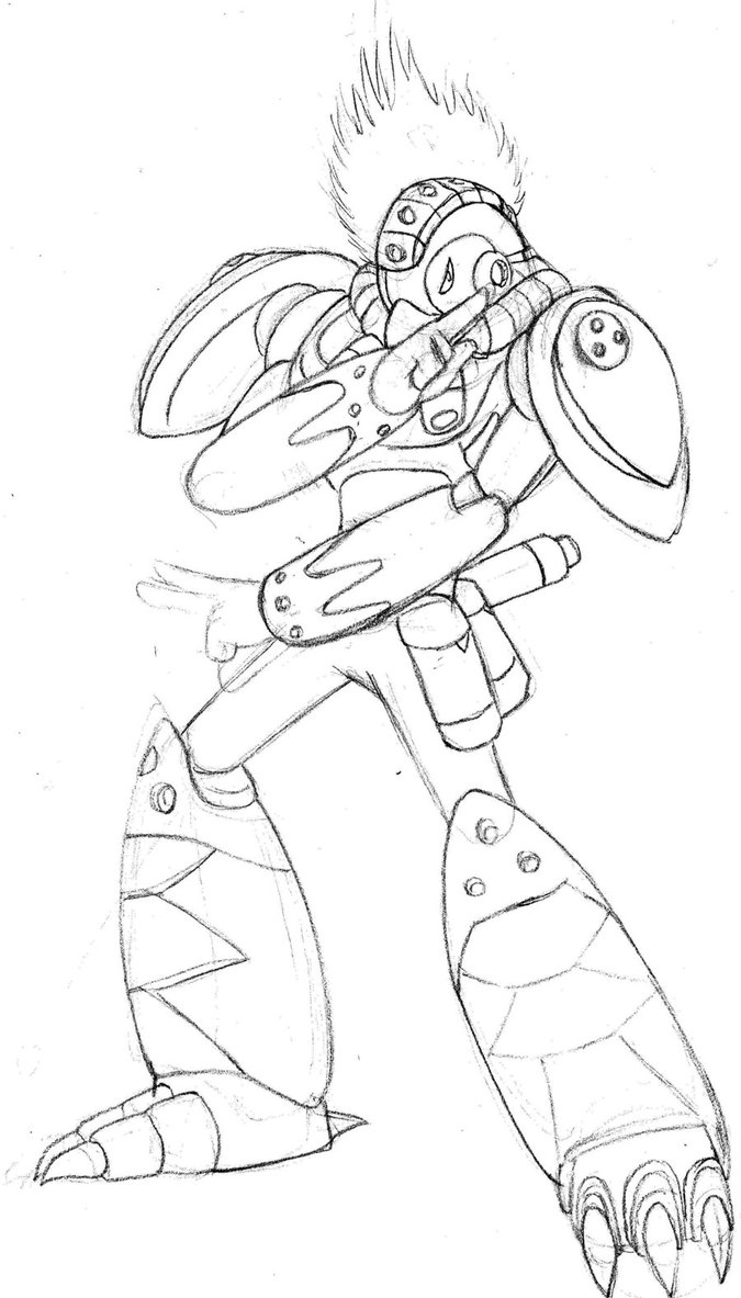 675x1183 Burn Rooster Sketch By Michael2007v2